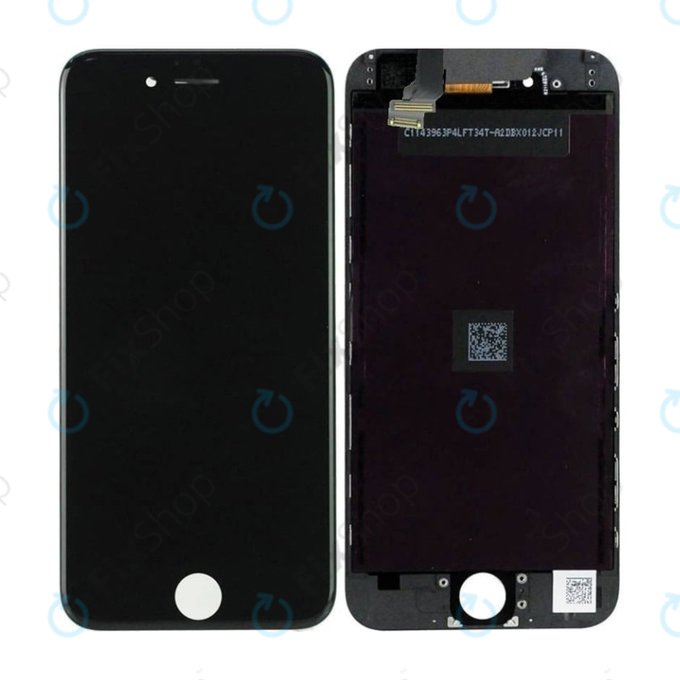 Apple iPhone 6 - LCD zaslon + zaslon osjetljiv na dodir + okvir (crni) In-Cell FixPremium