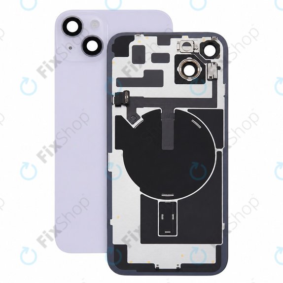 Staklo stražnjeg kućišta za iPhone 14 Plus, Purple, Pulled A