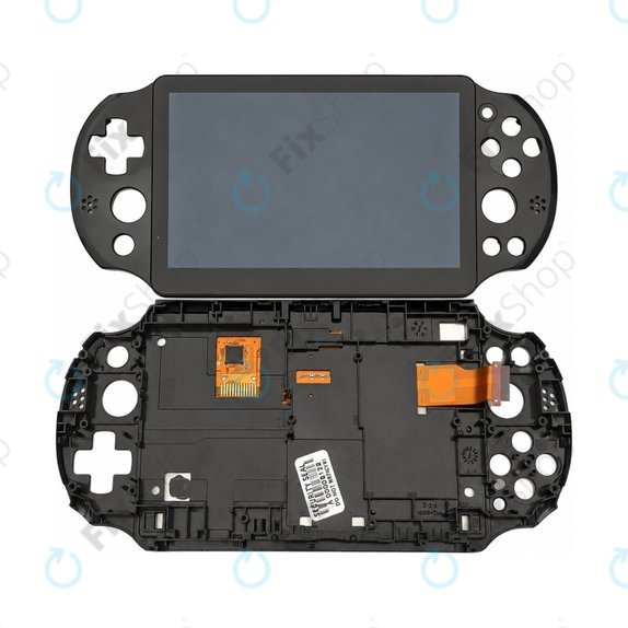 Sony Playstation Vita 1000 - LCD zaslon + zaslon osjetljiv na dodir + okvir (crni) Refurbished