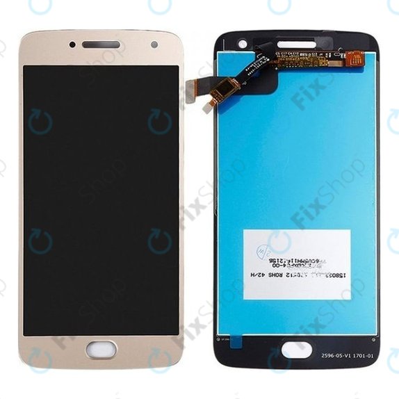 Motorola Moto G5 Plus - LCD zaslon + zaslon osjetljiv na dodir (Gold) TFT