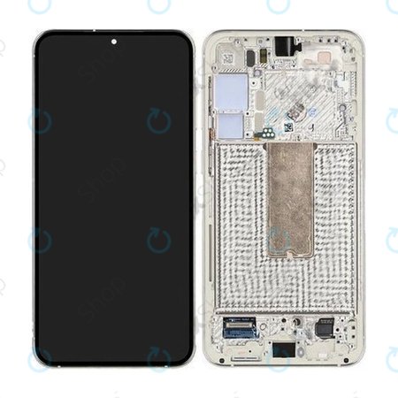 Samsung Galaxy S23 Plus S916B - LCD zaslon + zaslon osjetljiv na dodir + okvir (krem) - GH82-30478B, GH82-30476B, GH82-30477B Originalni servisni paket