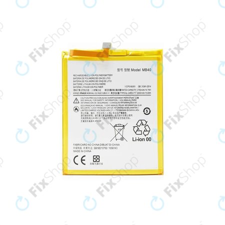 Motorola Edge 20 XT2143 - Baterija MB40 3400mAh