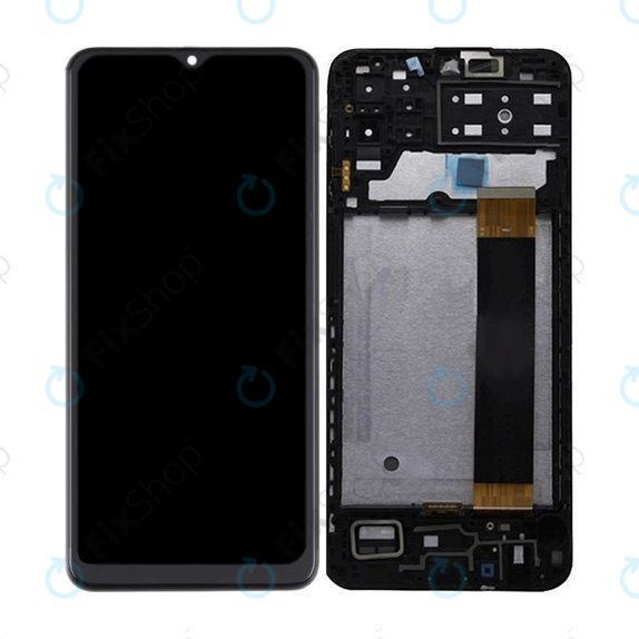 Samsung Galaxy M13 M135F - LCD zaslon + zaslon osjetljiv na dodir + okvir (Black) TFT