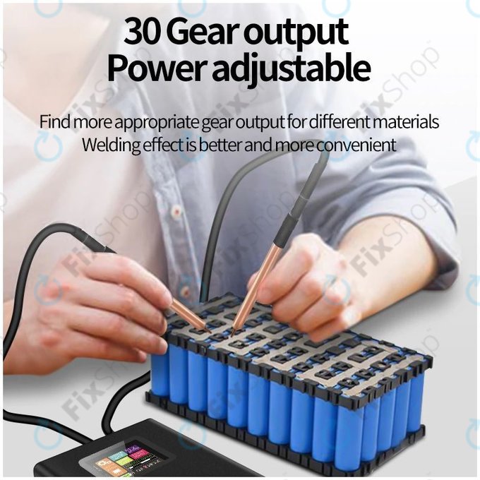 Docreate SW - Prijenosni aparat za točkasto zavarivanje s digitalnim zaslonom (5000mAh)