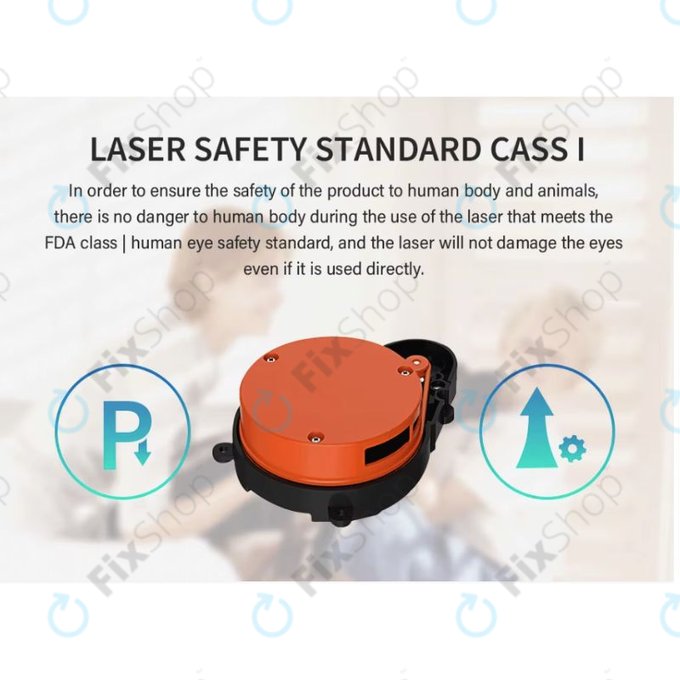 Xiaomi Roborock S4 Max, S5, S5 Max, S6, S6 MaxV, S6 Pure, S7, Mijia 1S - Senzor udaljenosti