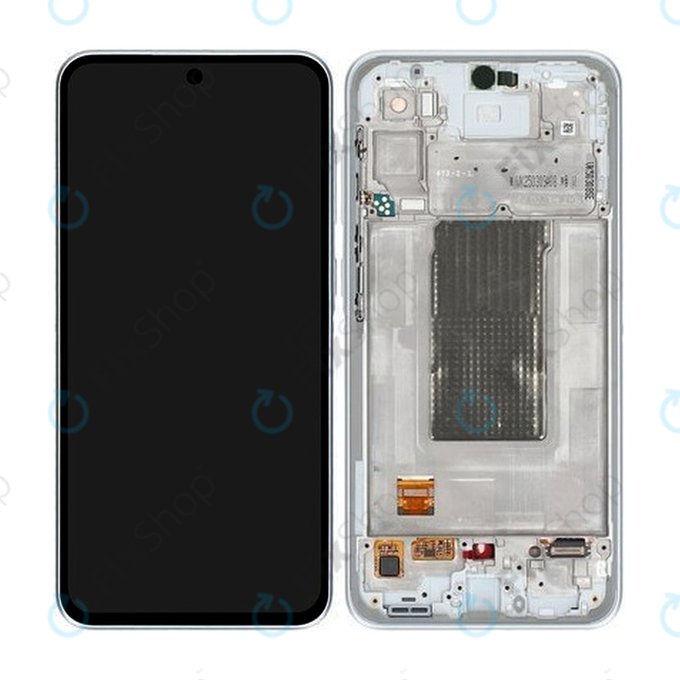 Samsung Galaxy A36 A366E - LCD zaslon + zaslon osjetljiv na dodir + okvir (Awesome Grey) - GH82-36841B Genuine Service Pack