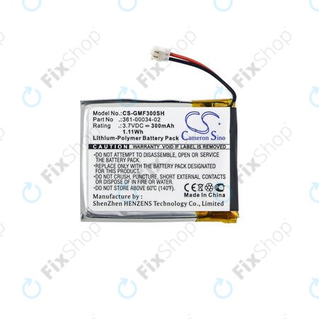 Garmin Fenix 3, 3 HR - Baterija 361-00034-02 300mAh HQ