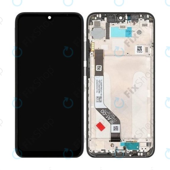 Xiaomi Redmi Note 7 - LCD zaslon + zaslon osjetljiv na dodir + okvir (Black) TFT