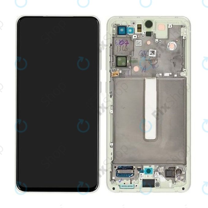 Samsung Galaxy S21 FE G990B - LCD zaslon + zaslon osjetljiv na dodir + okvir (zeleni) - GH82-26414C, GH82-26420C, GH82-26590C Originalni servisni paket