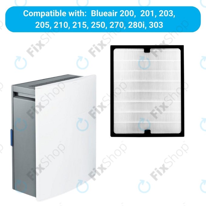 Blueair 200-series, 300-series - HEPA filter (Aktivni ugljen)
