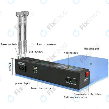 Wylie WI-1805 - Jastuk za grijanje - Separator LCD zaslona