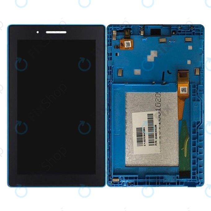 Lenovo TAB 3 TB3-710F - LCD zaslon + zaslon osjetljiv na dodir + okvir (plavi)