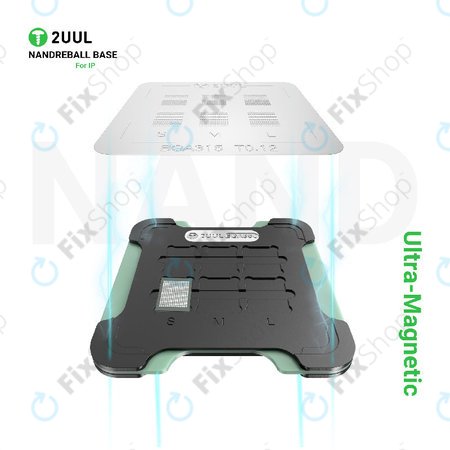 Magnetska baza za reballing NAND memorije, dvostrana, 2UUL BH16