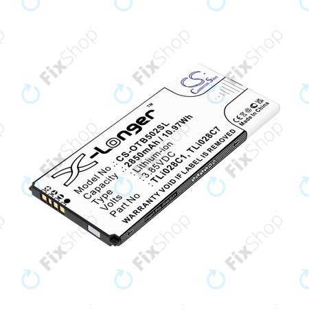 Baterija za Alcatel 1b 2020, Alcatel Ot-5002a, 2850mAh, Li-Ion, 3.85V, TLI028C1, HQ