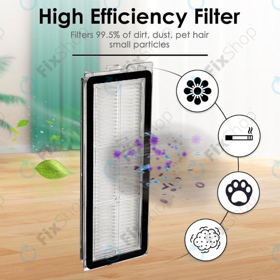 HEPA filter, 2 kom za Xiaomi Roborock Qrevo Curv, Qrevo Edge, Qrevo MaxV, Qrevo Pro, Qrevo Plus, QV-series