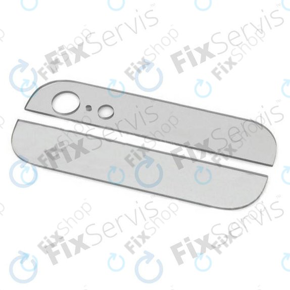 Apple iPhone 5 - Stražnje staklene trake (bijele)
