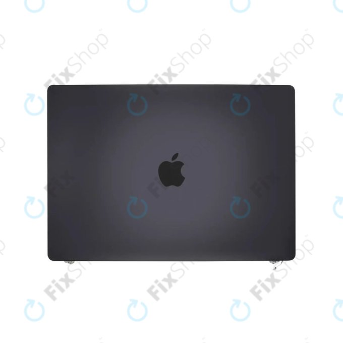 LCD zaslon za MacBook Pro 16", A3403 (2024), s prednjim staklom i pokrovom, Space Black, 661-42325, Genuine Apple