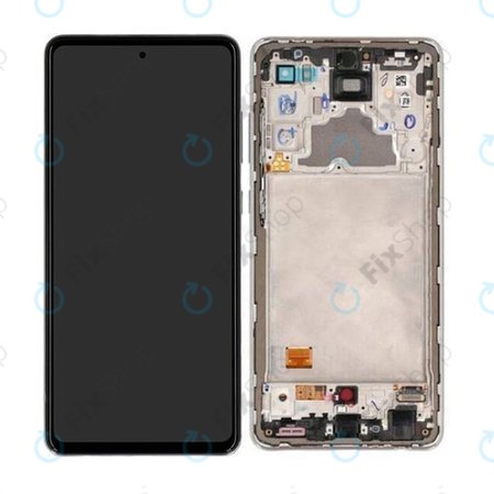 Samsung Galaxy A72 A725F, A726B - LCD zaslon + zaslon osjetljiv na dodir + okvir (Fantastična bijela) - GH82-25460D, GH82-25463D, GH82-25624D, GH82-25849D Originalni servisni paket