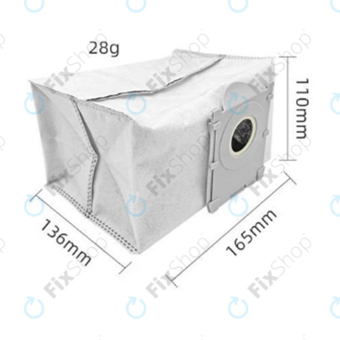 Vrećica za prašinu, 4 kom za Ecovacs X11, X11 Omni, X11 Pro, X11 Pro Omni