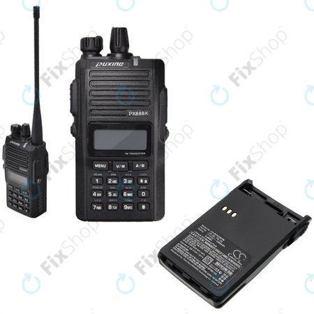 Baterija za ADI AT-46, Baojie BJUV22, Huntec HT-3688, 1200mAh, Li-Ion, 7.4V, LB-38L, HQ