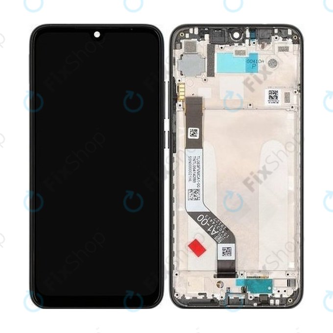 Xiaomi Redmi Note 7 - LCD zaslon + zaslon osjetljiv na dodir + okvir (Black) TFT