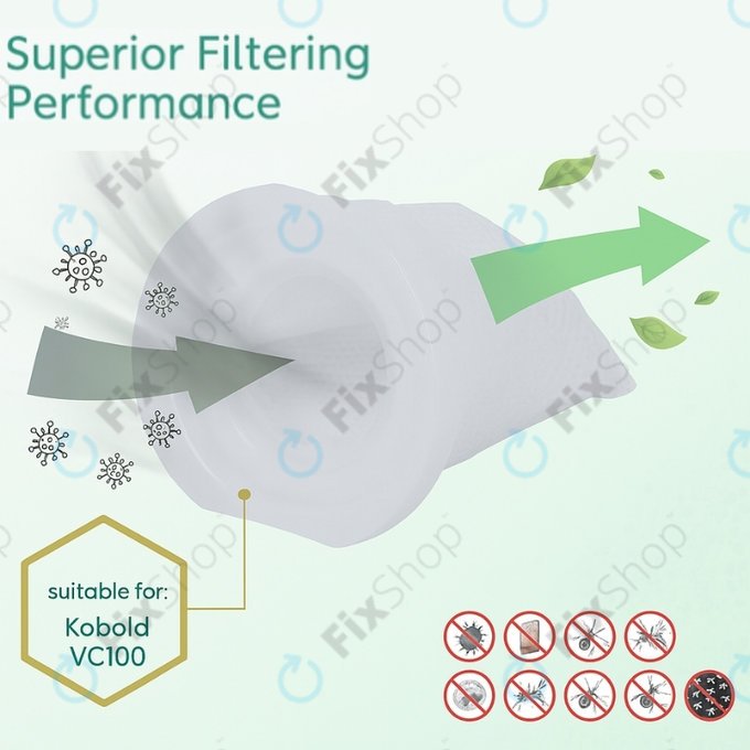 Vorwerk Kobold VC100 - Filter za prašinu