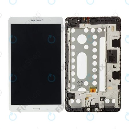 Samsung Galaxy Tab 4 Pro 8.4 T320 - LCD zaslon + zaslon osjetljiv na dodir + okvir (bijeli) - GH97-15556A Originalni servisni paket