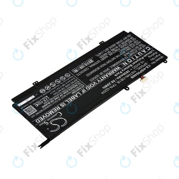 Baterija za HP Spectre X360 13, 3850mAh, Li-Pol, 15.4V, HSTNN-OB1B, HQ