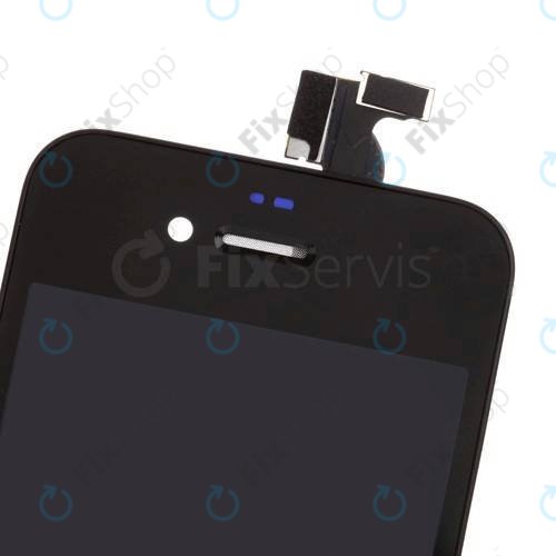 Apple iPhone 4S - LCD zaslon + zaslon osjetljiv na dodir + okvir (crni)