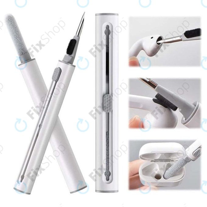 Olovka za čišćenje telefona i slušalica (bijela)