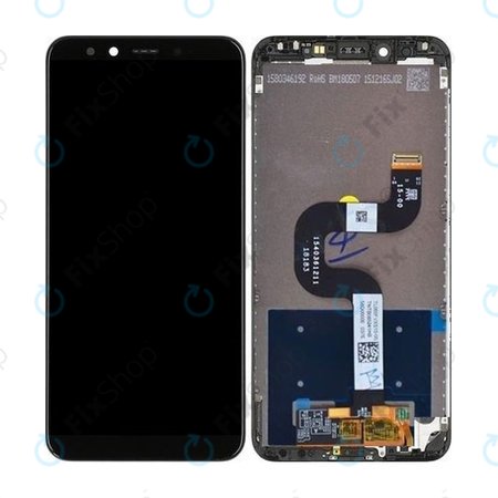 Xiaomi Mi A2 (Mi 6X) - LCD zaslon + zaslon osjetljiv na dodir + okvir (Black) TFT
