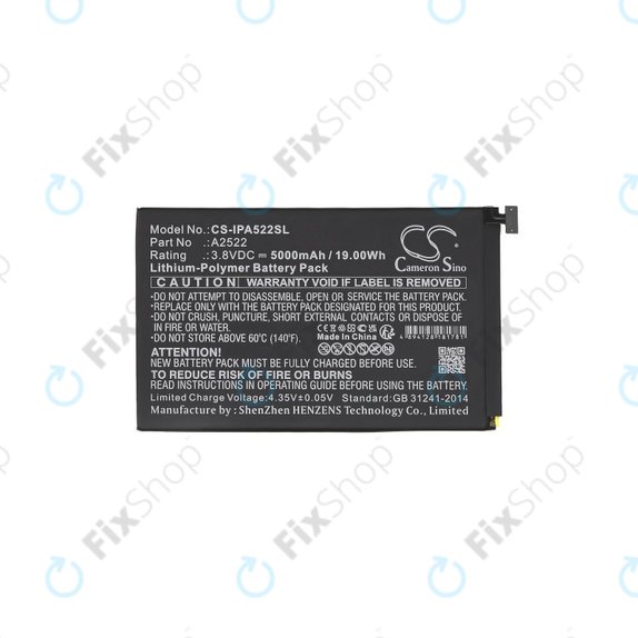 Apple iPad Mini 6 - Baterija A2522 5000mAh HQ