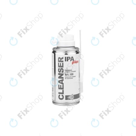 Sredstvo za čišćenje IPA Plus - Sprej za čišćenje s četkom - Izopropanol 100% (150 ml)