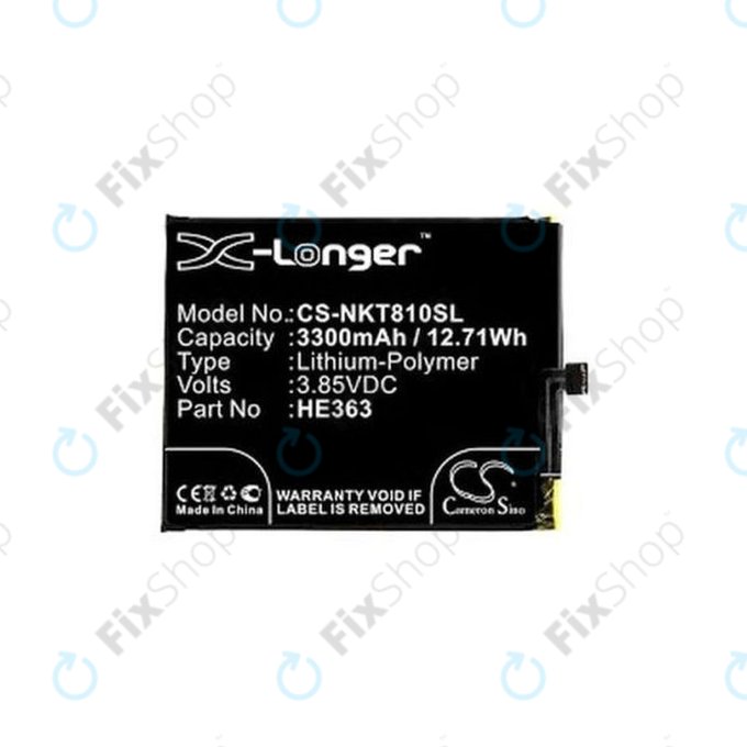 Nokia 8.1 (Nokia X7) - Baterija HE362, HE363, HE377 3300mAh HQ