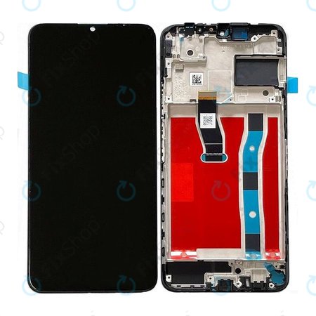 Huawei Nova Y70 - LCD zaslon + zaslon osjetljiv na dodir + okvir (crni) - 02354WHN Originalni servisni paket