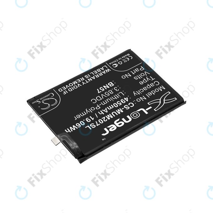 Baterija za  Xiaomi Poco X3 NFC M2107J20CG, 4950mAh, Li-Pol, 3.85 V, BN57, HQ