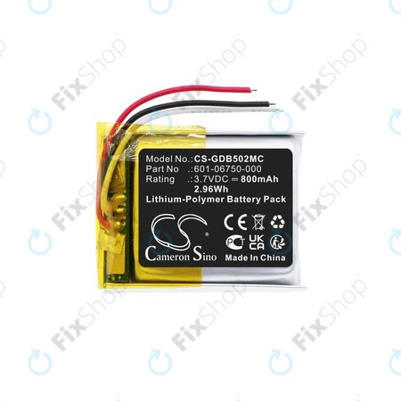 Baterija za GoPro Hero 4 Session, Hero 5 Session, 800mAh, Li-Pol, 3.7V, 601-06750-000, HQ