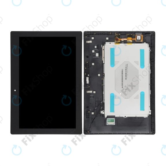 Lenovo TAB 2 A10-70 - LCD zaslon + zaslon osjetljiv na dodir + okvir (Black) TFT