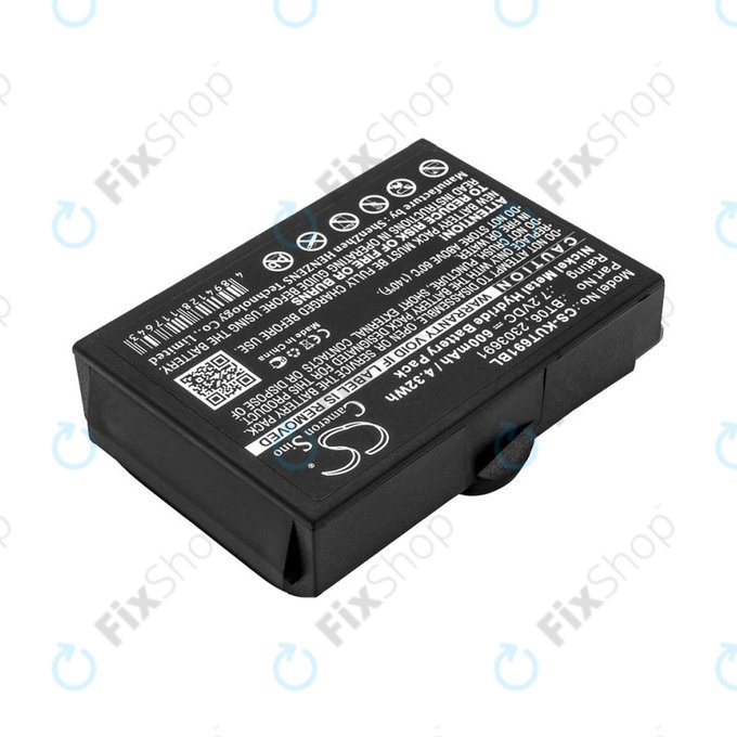 Baterija za Ikusi TM60, 61, 62, 600mAh, Ni-MH, 7.2V, BT06, HQ
