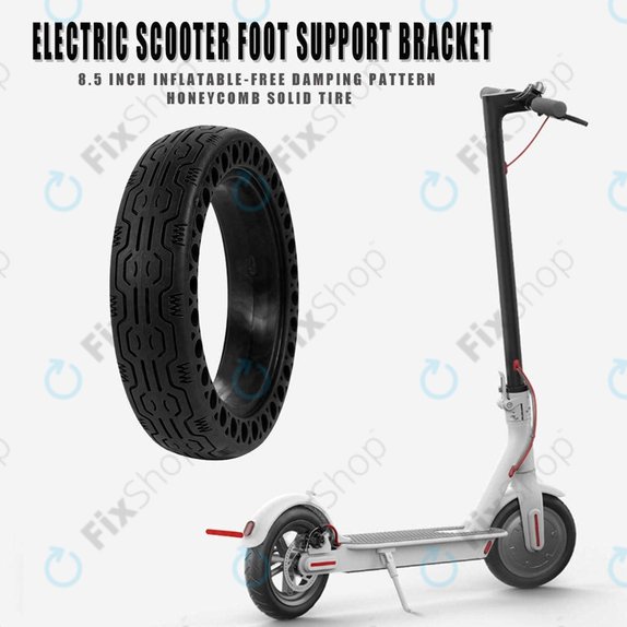 Xiaomi Mi Electric Scooter 1S, 2 M365, Essential, Pro, Pro 2 - Izdržljiva puna guma bez zračnica (Tip 2) (Black)