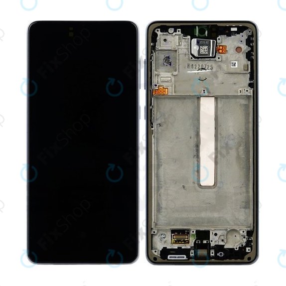 Samsung Galaxy A73 A736 - LCD zaslon + zaslon osjetljiv na dodir + okvir (Black) OLED