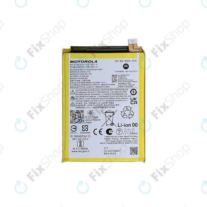 Motorola Moto G14, G54 - Baterija PC50 5000mAh - SB18E08688 Genuine Service Pack