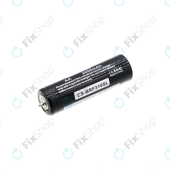 Baterija za Panasonic, Braun, 2000mAh, Ni-MH, 1.2V, WER1411L2508, HQ