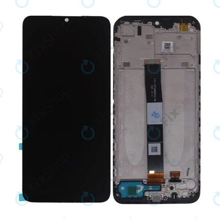 Xiaomi Redmi 9A - LCD zaslon + zaslon osjetljiv na dodir + okvir (Black) TFT