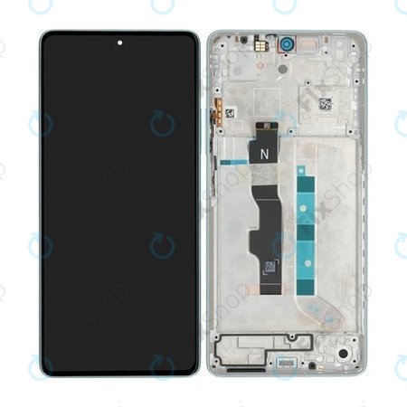 Xiaomi Redmi Note 13 5G 2312DRAABC - LCD zaslon + zaslon osjetljiv na dodir + okvir (Ocean Teal) - 5600030N1700 Genuine Service Pack
