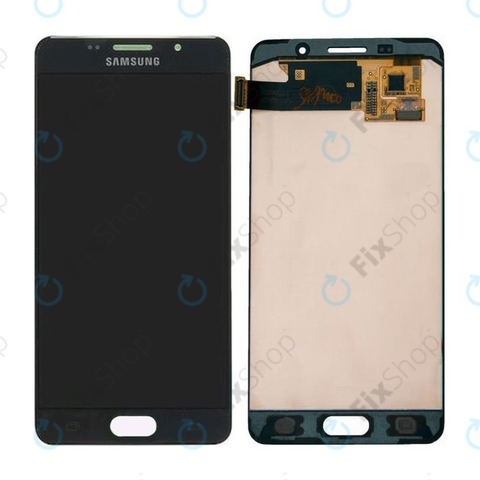Samsung Galaxy A5 A510F (2016) - LCD zaslon + zaslon osjetljiv na dodir (crni) - GH97-18250B Originalni servisni paket