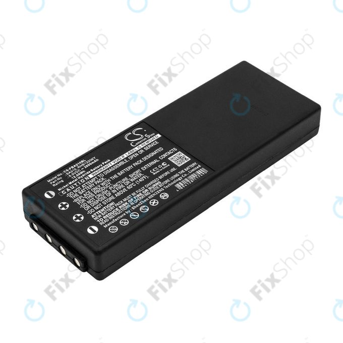 Baterija za HBC Radiomatic BA, 2000mAh, Ni-MH, 6V, RHB1220KY, HQ