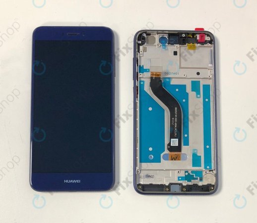 Huawei P9 Lite (2017), Honor 8 Lite - LCD zaslon + zaslon osjetljiv na dodir + okvir (Blue) TFT