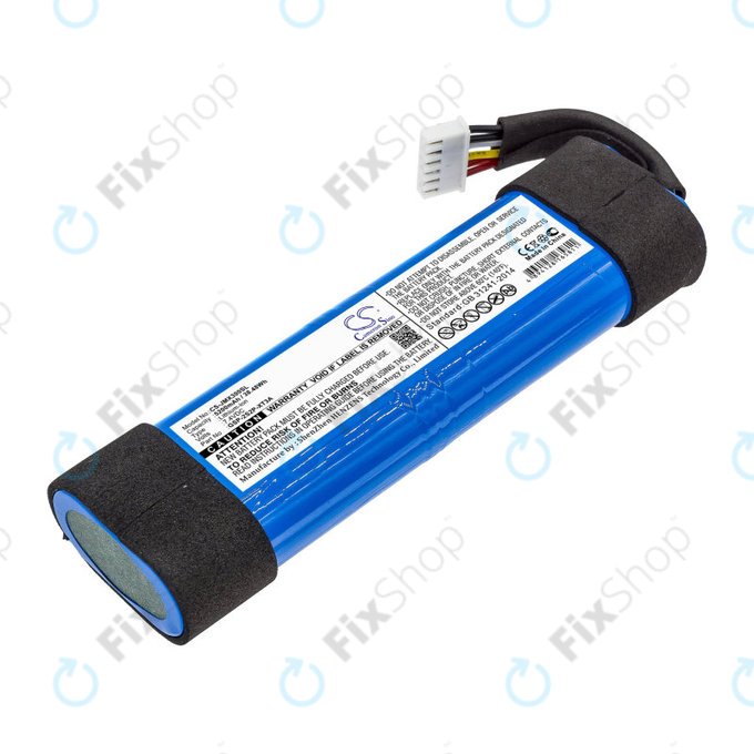 Baterija za JBL Xtreme 3, 5200mAh, Li-Ion, 7.4V, GSP-2S2P-XT3A, HQ