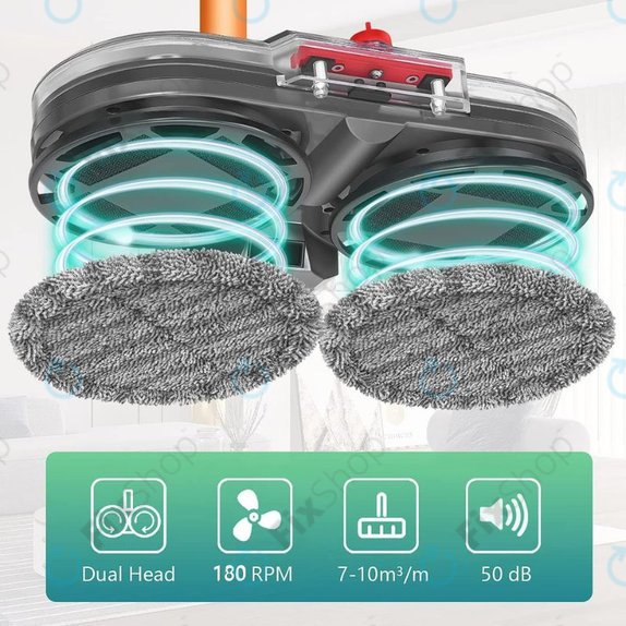 Dyson V-series, Outsize - Električna glava za brisanje sa spremnikom za vodu